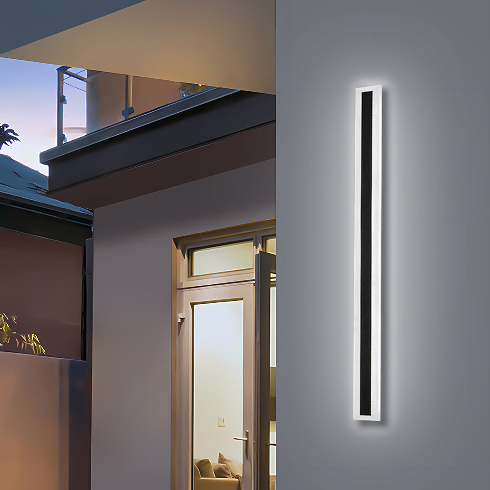 LED Utomhusvägglampor | 11.8–47.2 x 3.1 in | Vattentät IP65 Modern Akrylbelysning | Brick by Brick