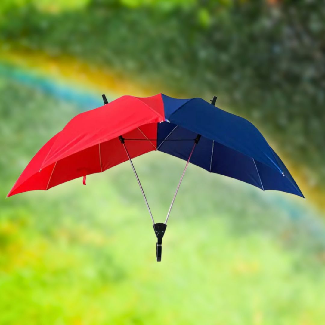 Carvallo - Dubbelparaply för par med UV-skydd