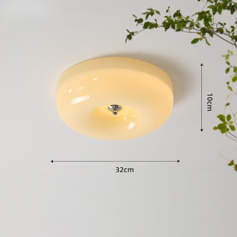 Enkel Rund Taklampa för Sovrum