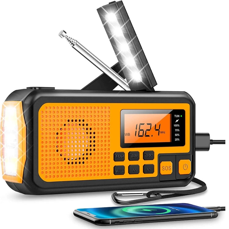 PrepMate - Bärbar nödradio och powerbank för överlevnad och friluftsliv