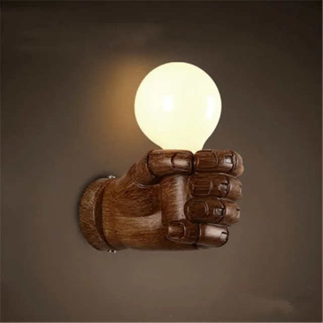 IndustrialGlow - Vasilj i industriell stil av metall - Vintage LED-lampa