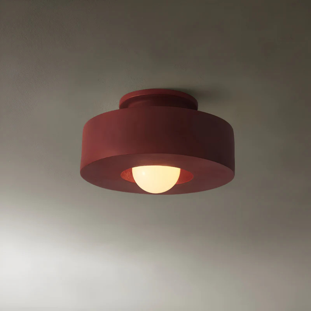 Galini | Rund LED-taklampa i modern minimalistisk stil