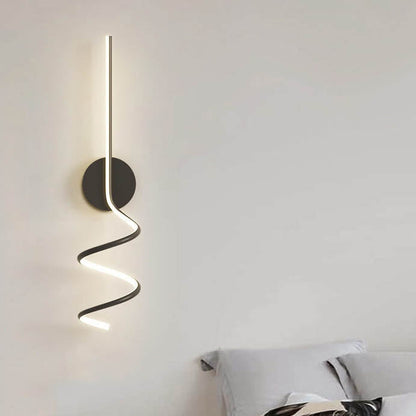 LumiArc - Minimalistisk kreativ Arc Lines LED-vägglampa
