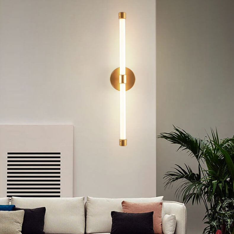 Modern minimalistisk LED-vägglampa med 1 ljus
