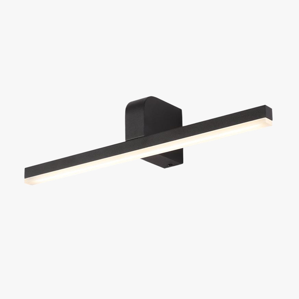 Luna - Modern Linjär LED Spegelväggslampa, Svart/Vit