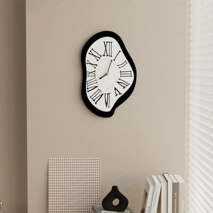 Väggklocka Modern Romerska Siffror Konst Stil