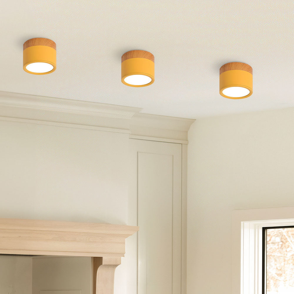 LED Taklampa Modern Flush Mount Cylinder