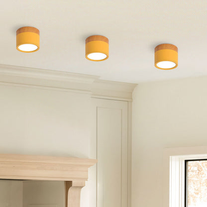 LED Taklampa Modern Flush Mount Cylinder
