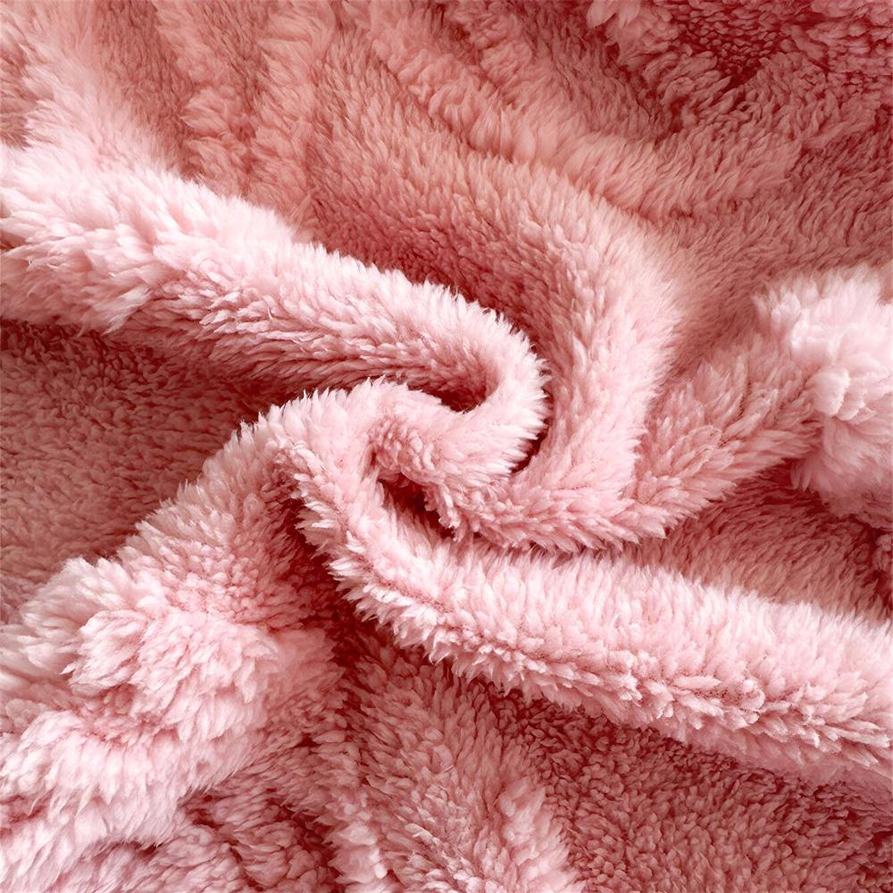 Mjuk fjärilsmönster flanellfilt