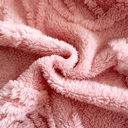 Mjuk fjärilsmönster flanellfilt