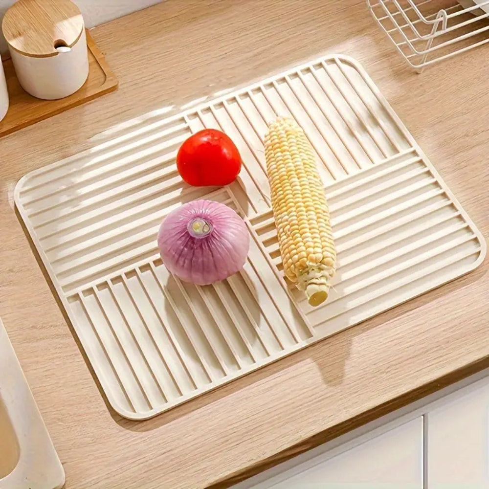 Ribbed Foldable Multipurpose Drying Mat