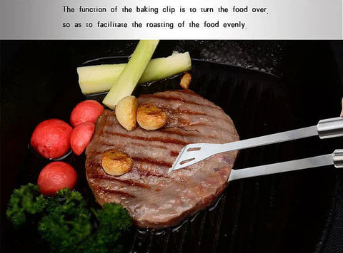 Royallure Rostfritt Stål BBQ Verktygsset med Aluminiumfodral — Hållbar Grilluppsättning för Utomhusmatlagning