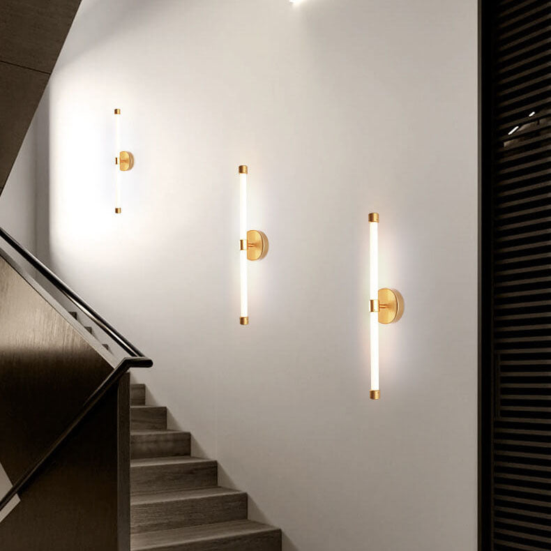 Modern minimalistisk LED-vägglampa med 1 ljus