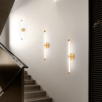 Modern minimalistisk LED-vägglampa med 1 ljus