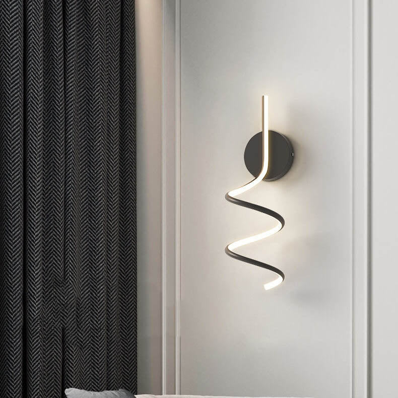 LumiArc - Minimalistisk kreativ Arc Lines LED-vägglampa