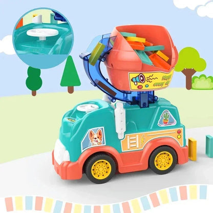 Montessori Domino Lastbil