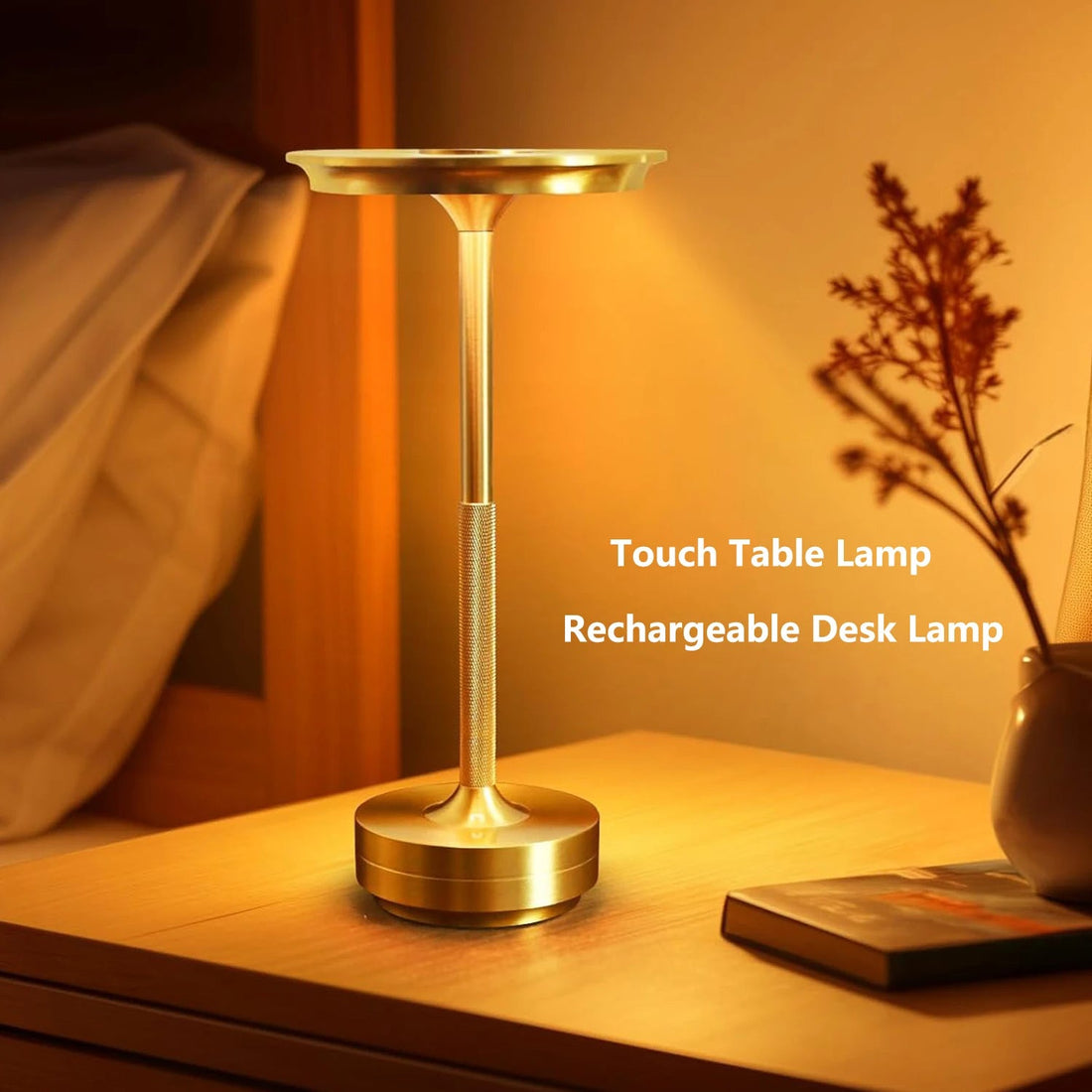 Trådlös Modern Aura Bordslampa - Trådlös Bordslampa med Touchkontroll &amp; Modern Nordisk Design