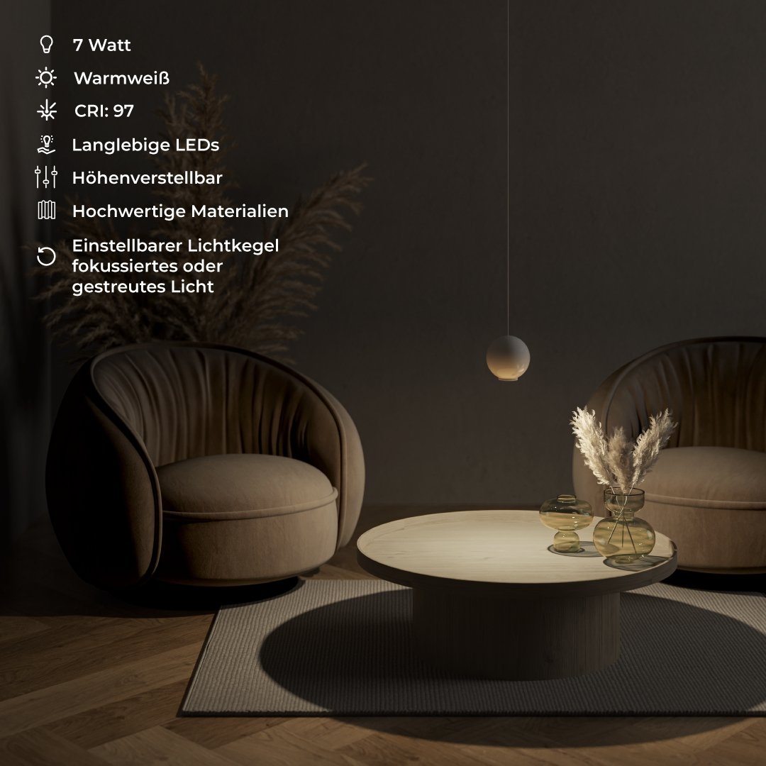 Carvallo - Hängande Lampa Design EOS