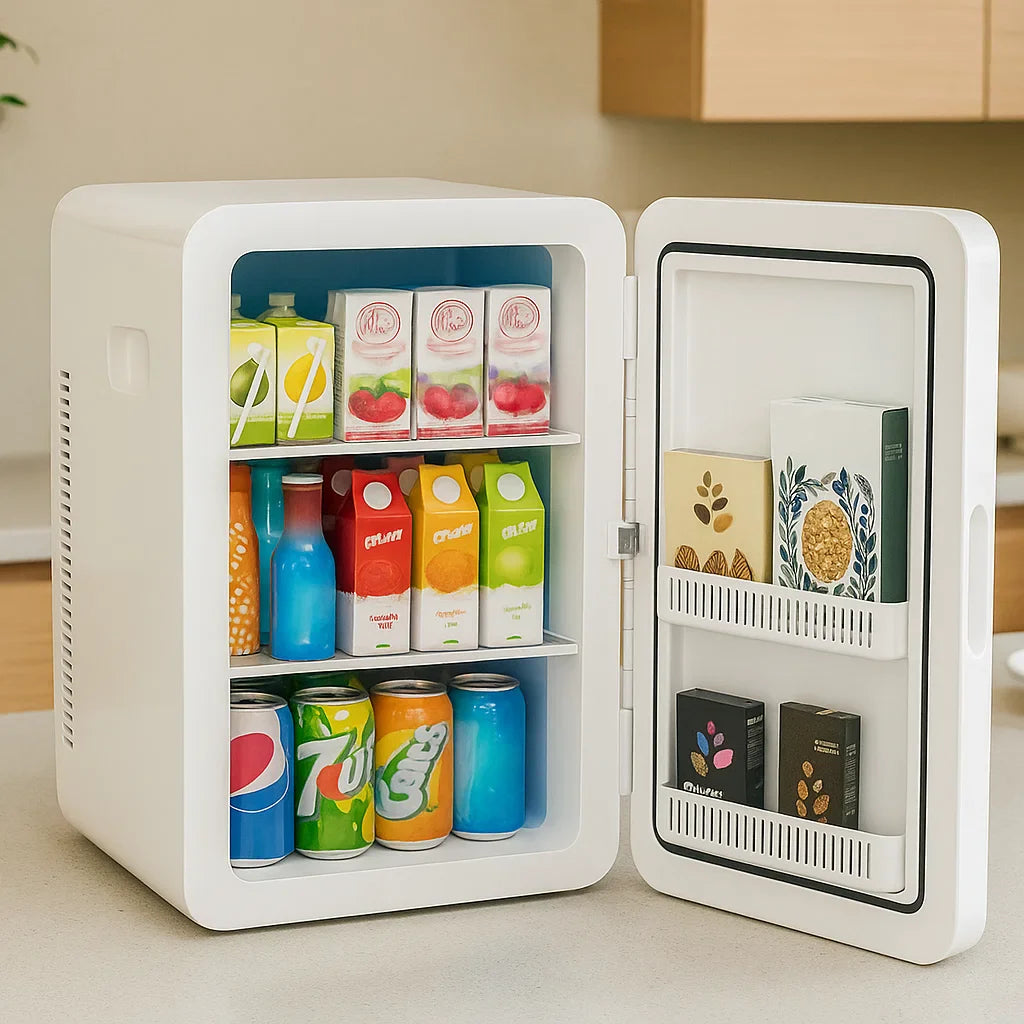 Mini Kylskåp Portabel Kylare och Värmare