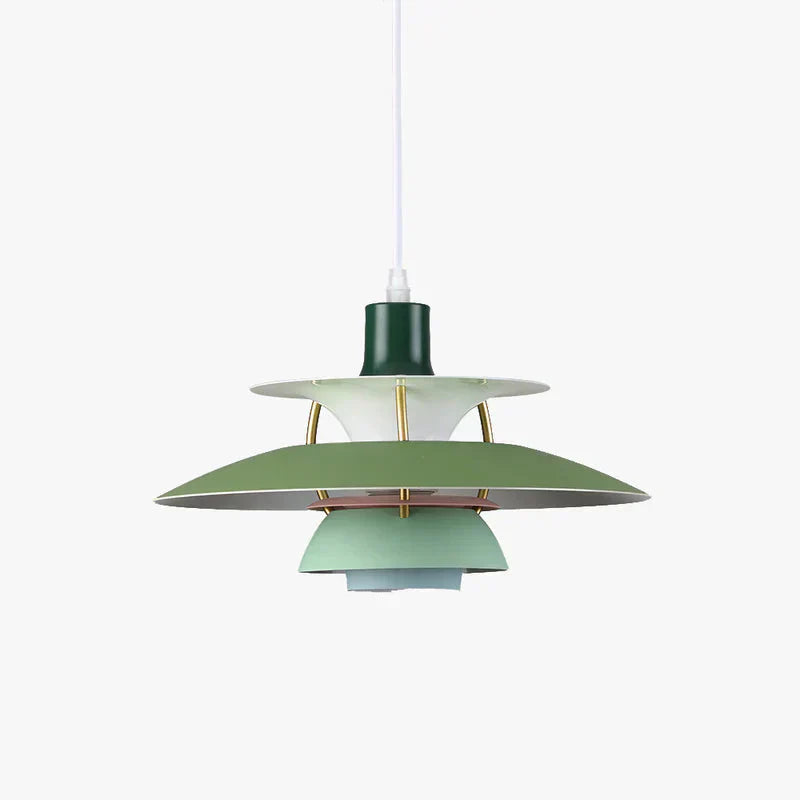 LED Hängande Lampa med Tygskärm