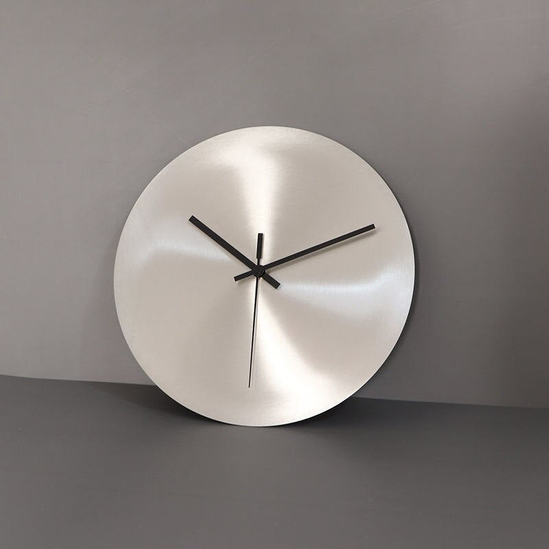 Minimalistisk - Rostfri väggklocka
