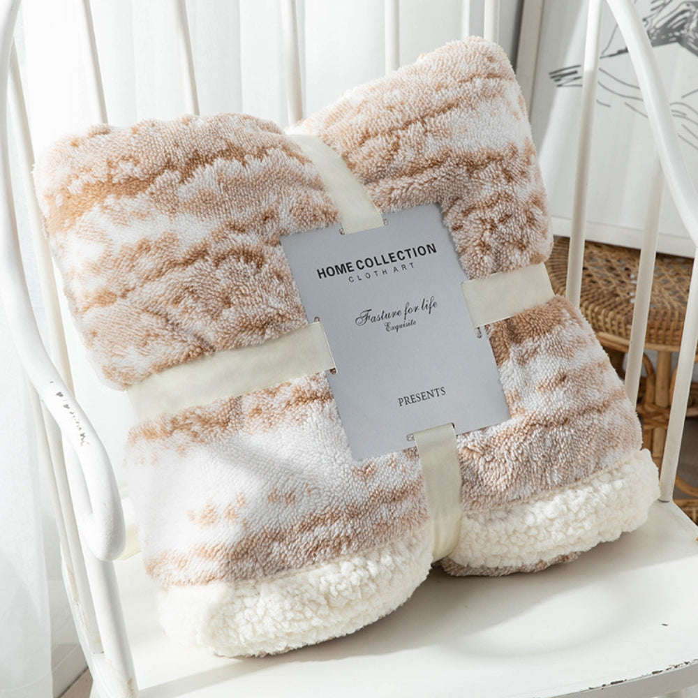 Elegant Seraphina Velvet Sherpa Filten