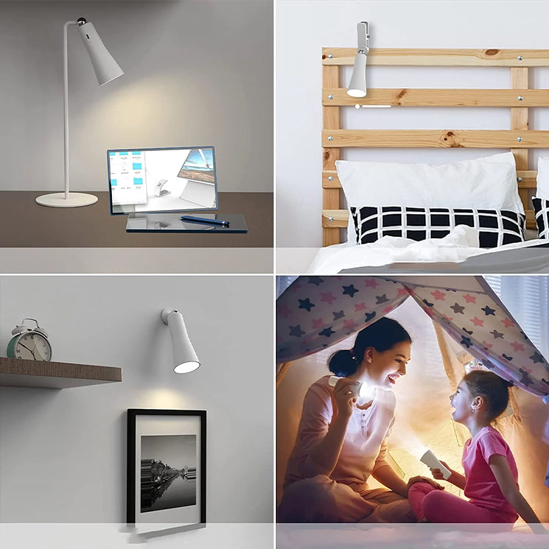 Carvallo - 3-i-1 magnetisk bärbar bordslampa