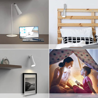 Carvallo - 3-i-1 magnetisk bärbar bordslampa