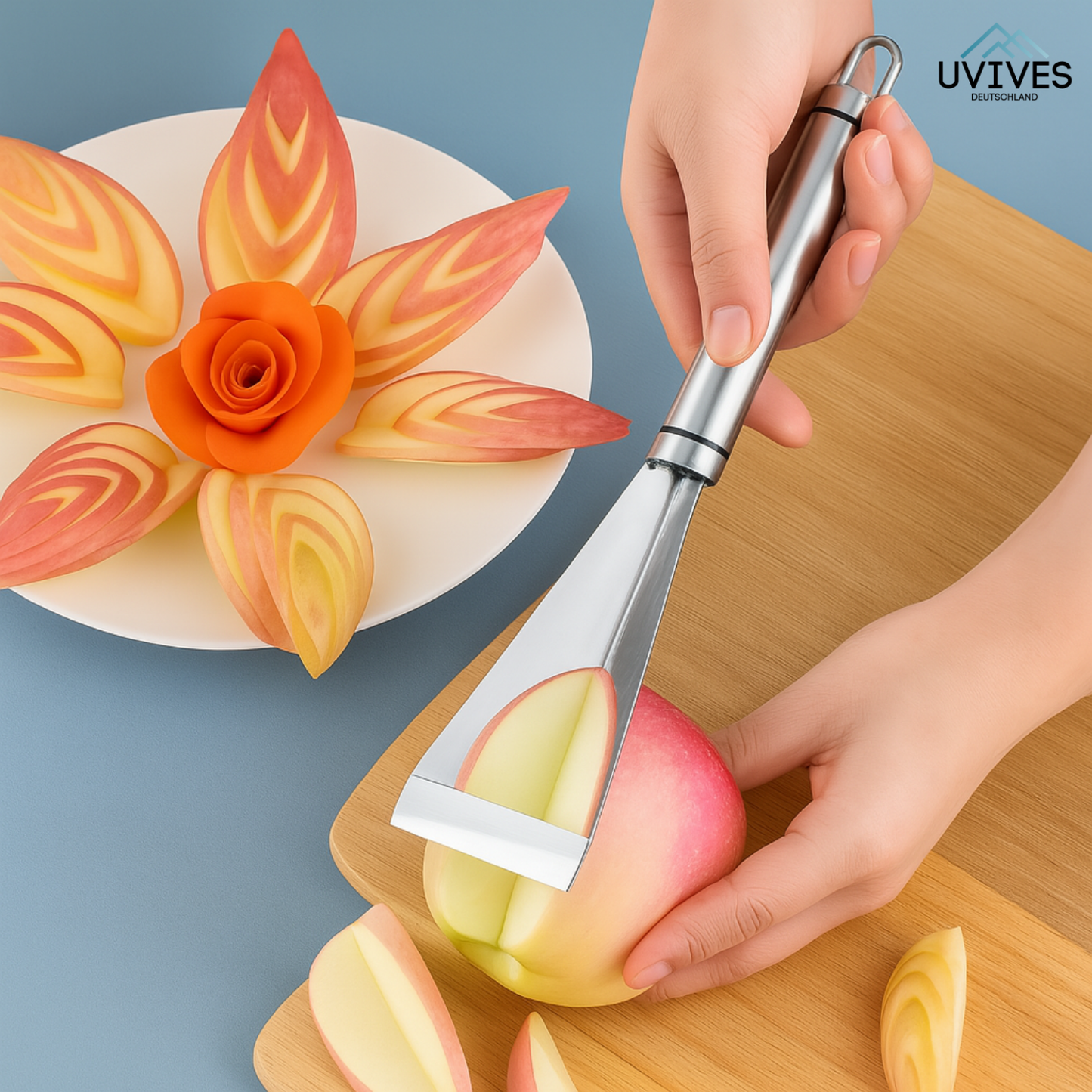 50% RABATT | ChefCarve - Precision rostfritt stål fruktskärkniv [Sista dagen rabatt]