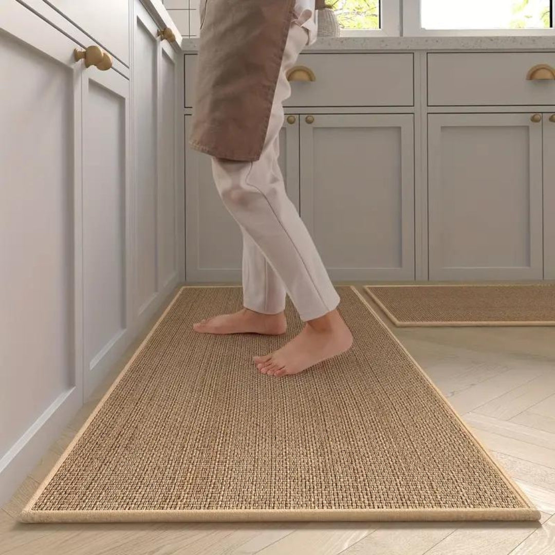 Carvallo Luxe – Klassisk Kökmatta Set med Halkfri och Ergonomisk Komfort