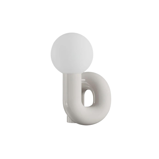 Carvallo - Modern glasbordslampa med varm belysning