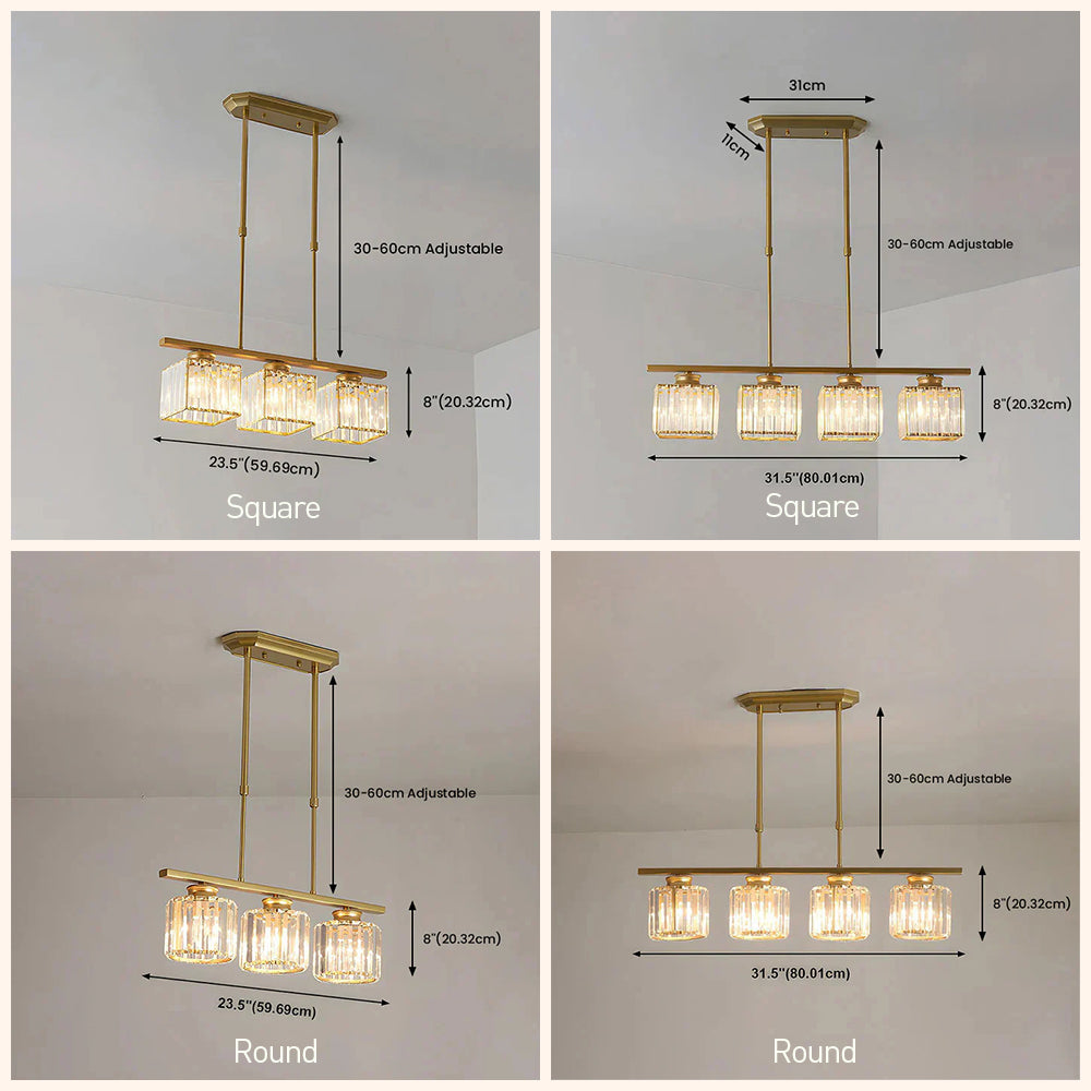 Art Deco Glas Pendellampor