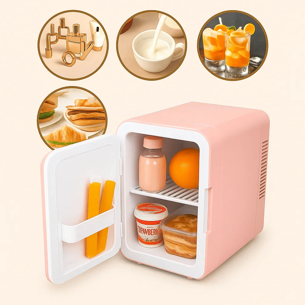 Mini Kylskåp Bänkskivans USB Tyst Kylare