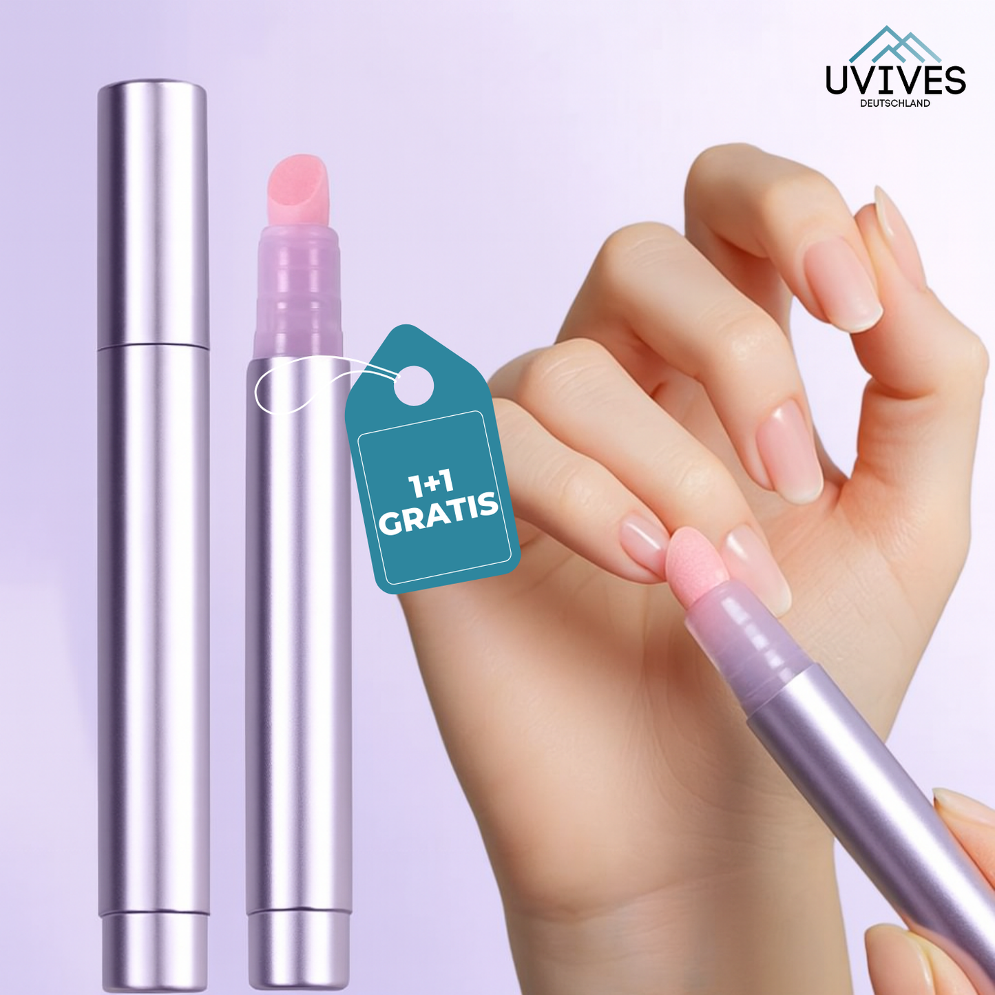 Carvallo | GlossBloom – Den 3-i-1 vårdpennan för strålande vackra naglar!