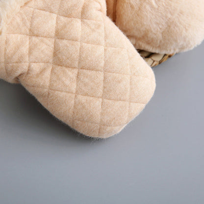 Carvallo - Baby Cartoon Plush Cotton Toddler Shoes