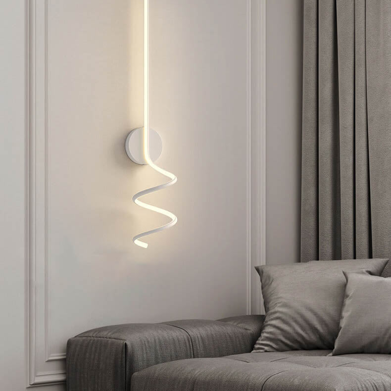 LumiArc - Minimalistisk kreativ Arc Lines LED-vägglampa