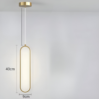 GildedGlow Light - Dekorativ LED-Hänglampa