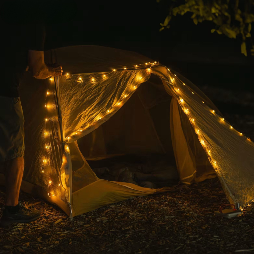 GlowTrail – Utomhus camping ljusslinga