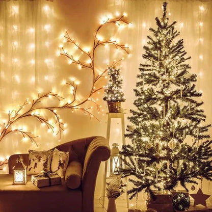 Fairy Vine Lights med LED-lampor – Mysig atmosfärbelysning