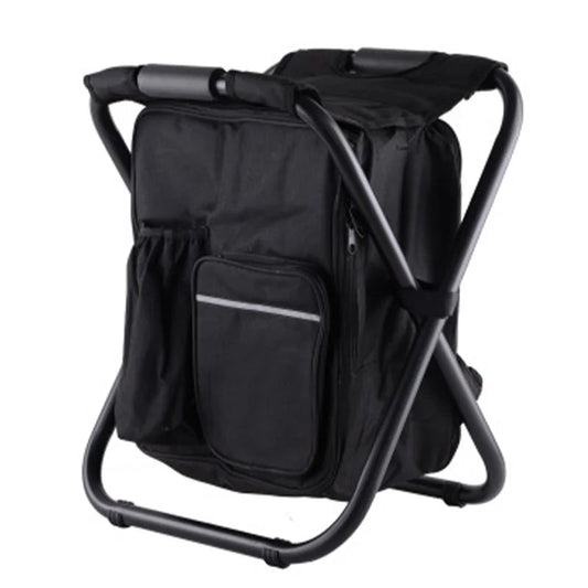 Carvallo Outdoor-Hocker TrekChill SeatCooler | Fällbar campingstol med integrerad kylbox | Vattentät & Bärbar | 150 kg belastningskapacitet