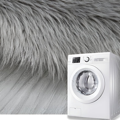 Rund Cloud Mjuk Plysch Matta