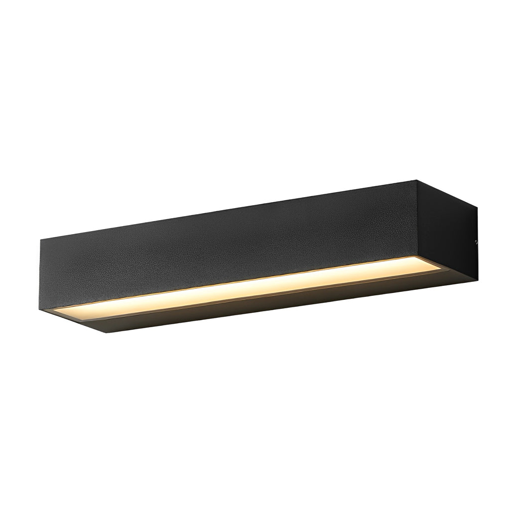 Vägglampa Modern Svart Vattentät Utomhuslampa
