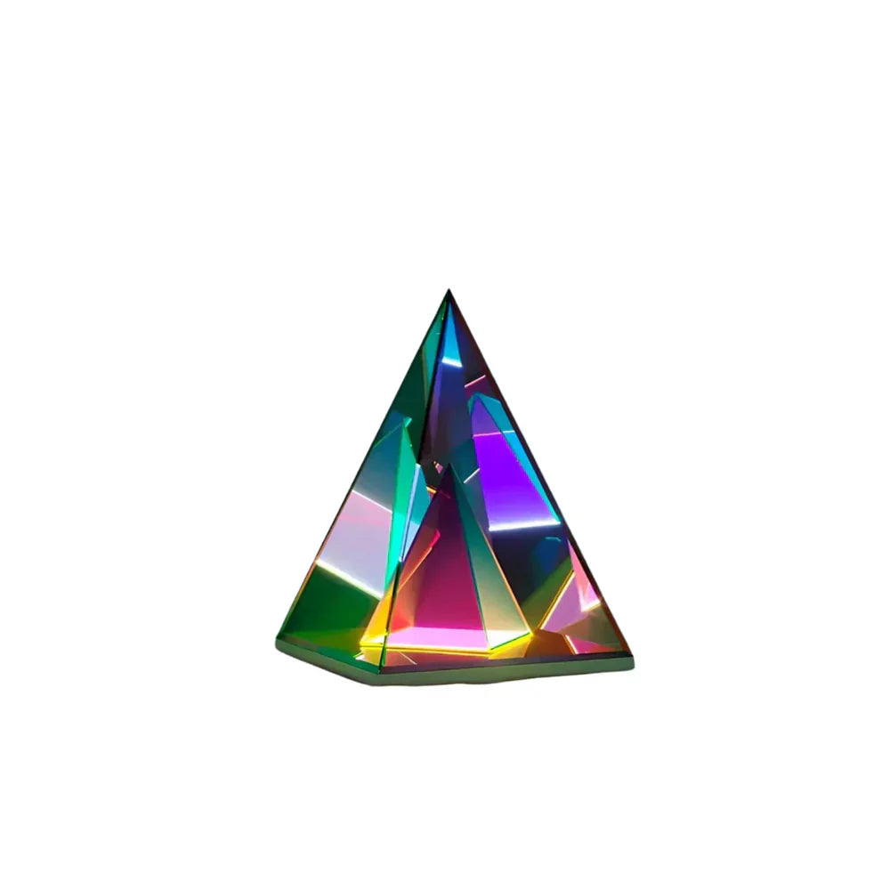 PrisimGlow - Elegant prism-shaped table lamp for soft ambient lighting in any room