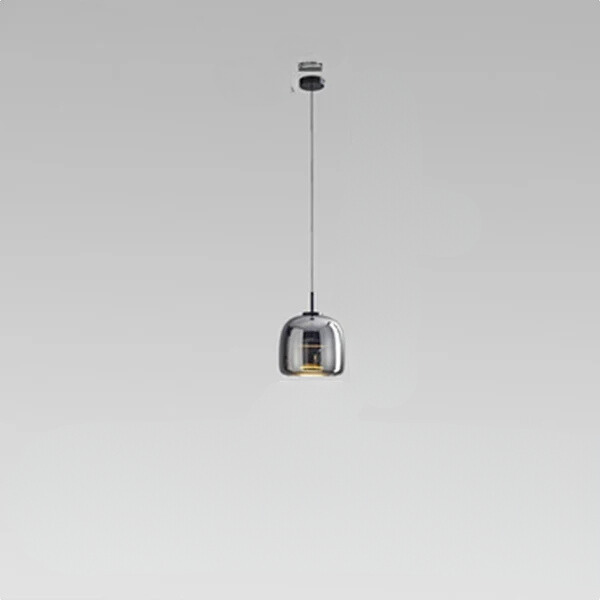 TransparantLicht - Minimalistisk Glas Hänglampa