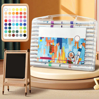 Kreativa färgacrylfärgpennor