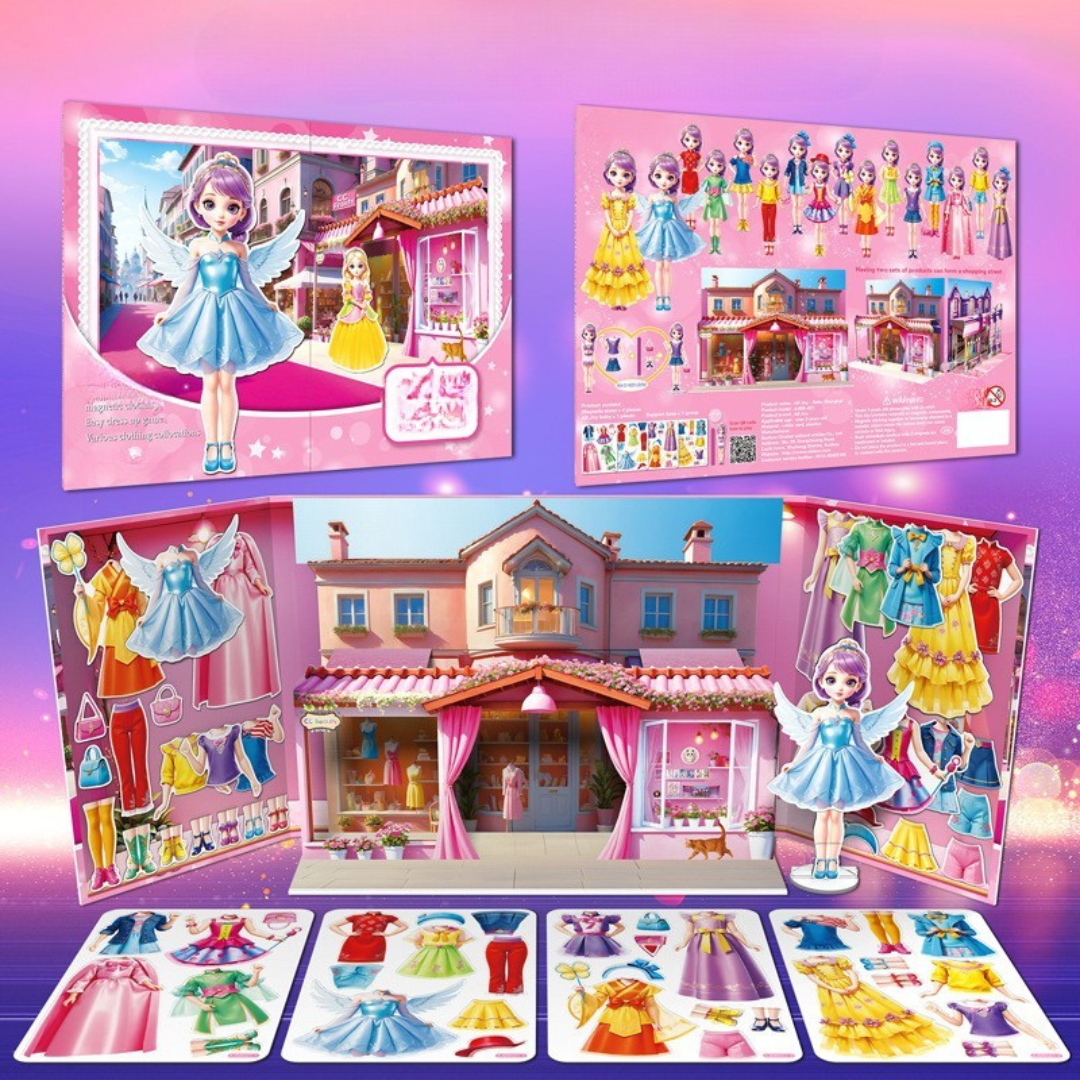 Fällbar Klädsetdocka Modeboutiquestaty