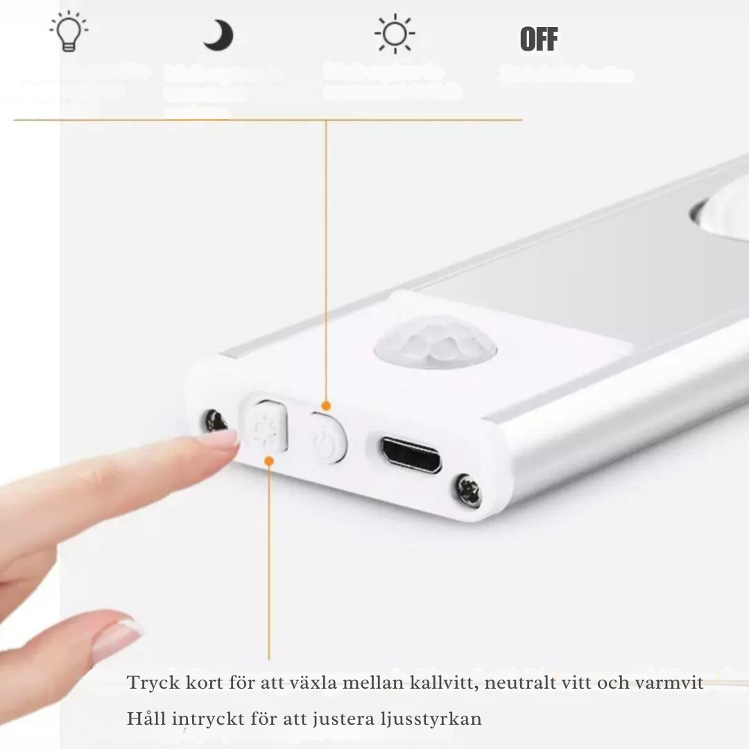 SmartBeam – Trådlös LED med sensorsystem