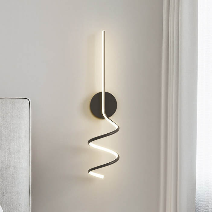 LumiArc - Minimalistisk kreativ Arc Lines LED-vägglampa