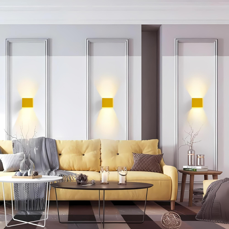 Thyrix | Modern LED-vägglampa med geometrisk form