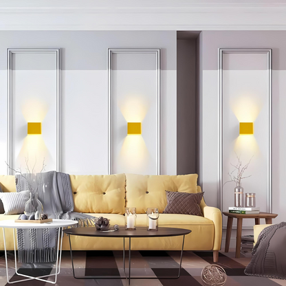 Thyrix | Modern LED-vägglampa med geometrisk form